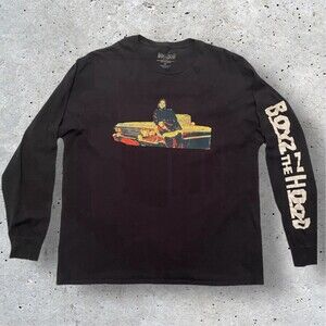 Boyz N The Hood Adult Long Sleeve T-Shirt Ice Cube Doughboy Old School Size XL